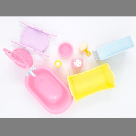 'Lullaby Nursery'  Accessories LOT 9 pcs My Little Pony 1984 Year 3_G1 MLP - Picture 2 of 5
